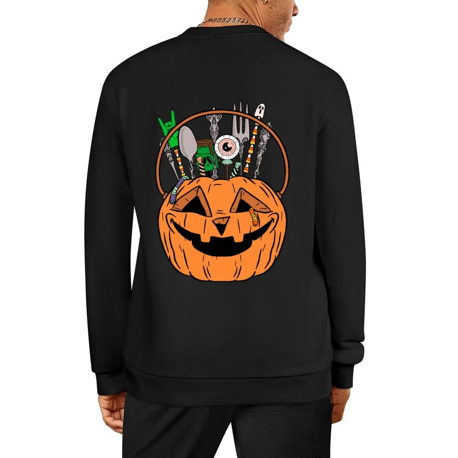 

pumpkin Pullover korean autumn clothes autumn jacket men japanese style men wear men's sweatshirts