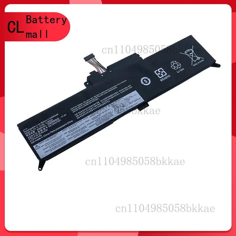

For Lenovo ThinkPad Yoga 260 370 X380 Series SB10K97591 SB10K97589 01AV432 01AV433 01AV434 00HW026 00HW027 Laptop Battery 15.28V