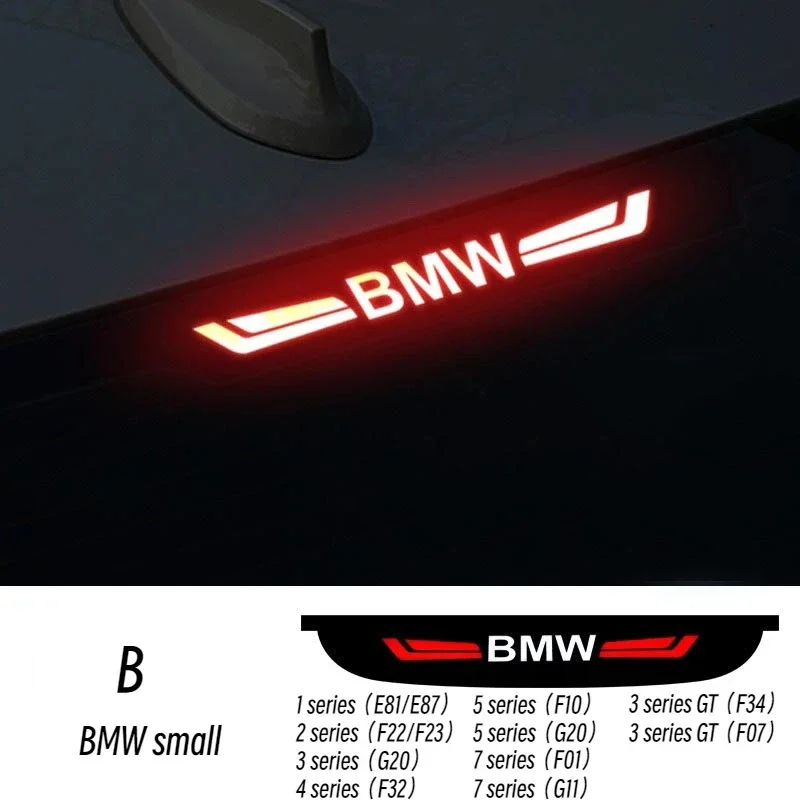 BMW High Mounted Rear Brake Light Sticker for E60 E90 E81 E87 F01 F07 F10 F22 F23 F30 F32 F34 G20 G30 G11 G32 Accessories