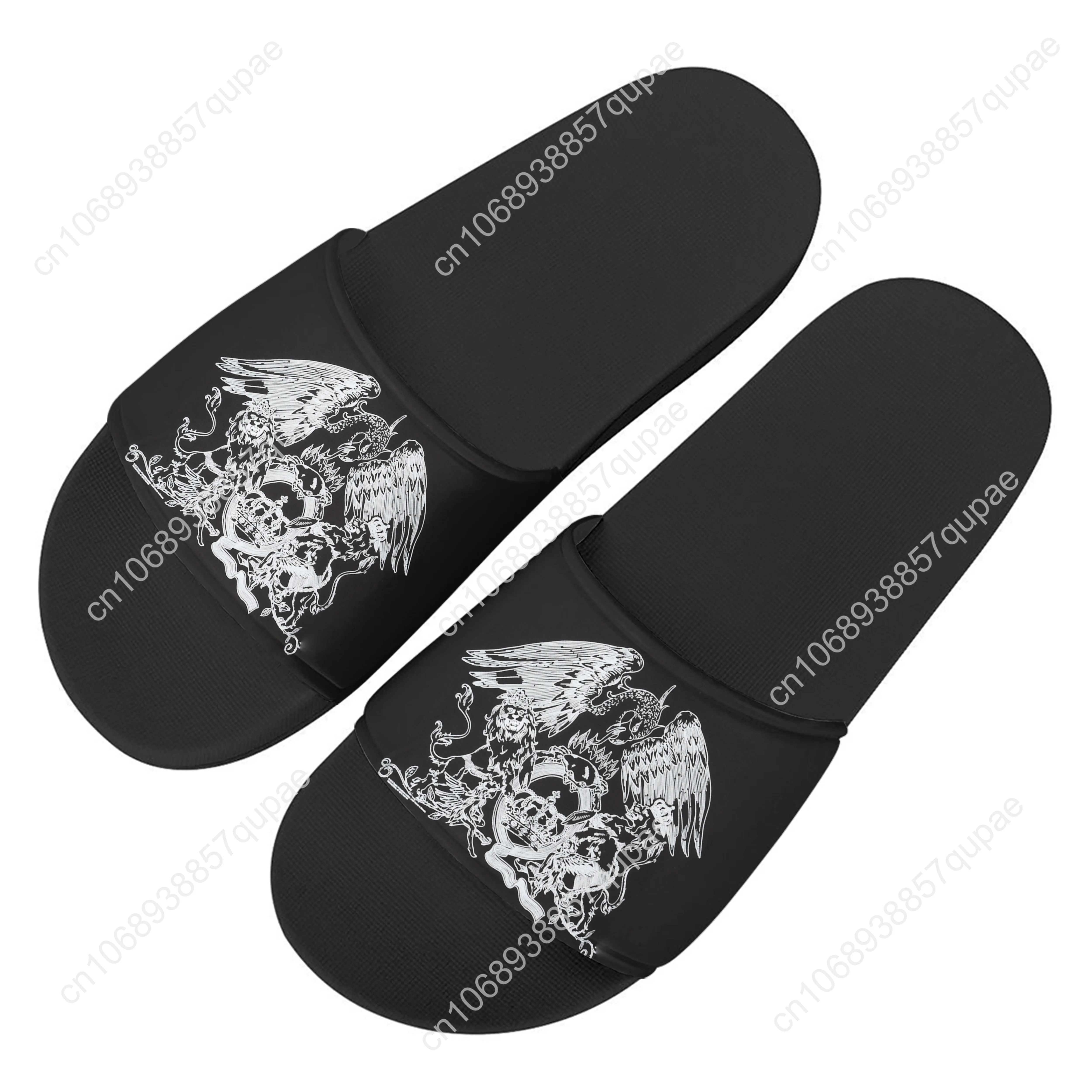 

Freddie Mercury Slippers Home Water Shoes Hot Queen Rock Band Mens Womens Teenagers Beach Pool Sandals Custom Summer Slipper