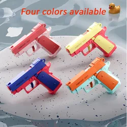 Children Summer M1911 Water Gun non Electric Pistol High-pressure Full Automatic Shooting Water Beach Toy Gun For Kids Boys Girl