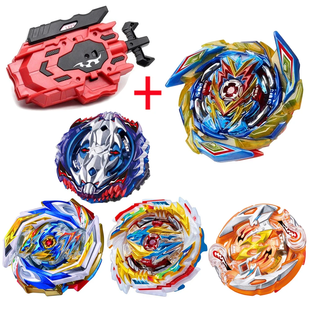 Blayblade Burst B-34—B-129 Dangerous Belial Booster Spinning Toy Battle Top Gyro Gift Metal Battle Gyroscope