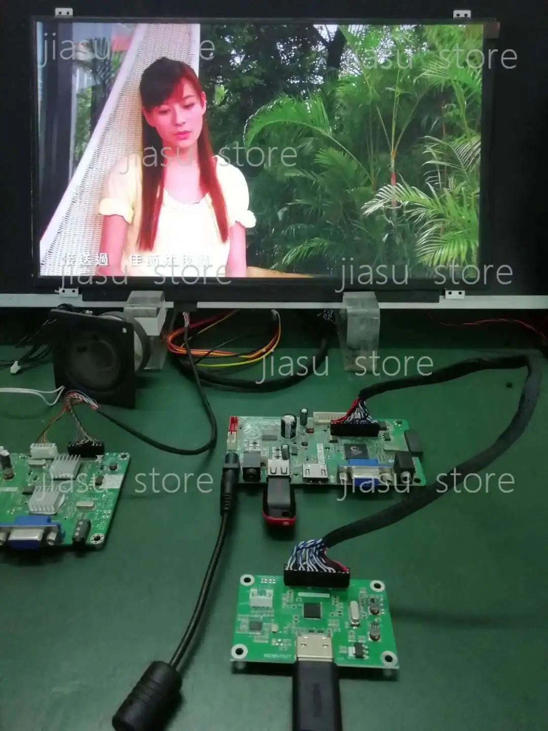L-V-D-S to H-D-MI Adapter Board Lvds to Hdmi Output Supports Multiple Resolutions Standard 720P 1080P
