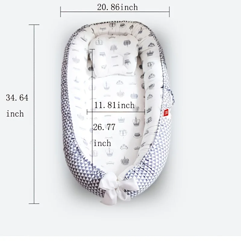Breathable and Adjustable Cotton Baby Nest 2