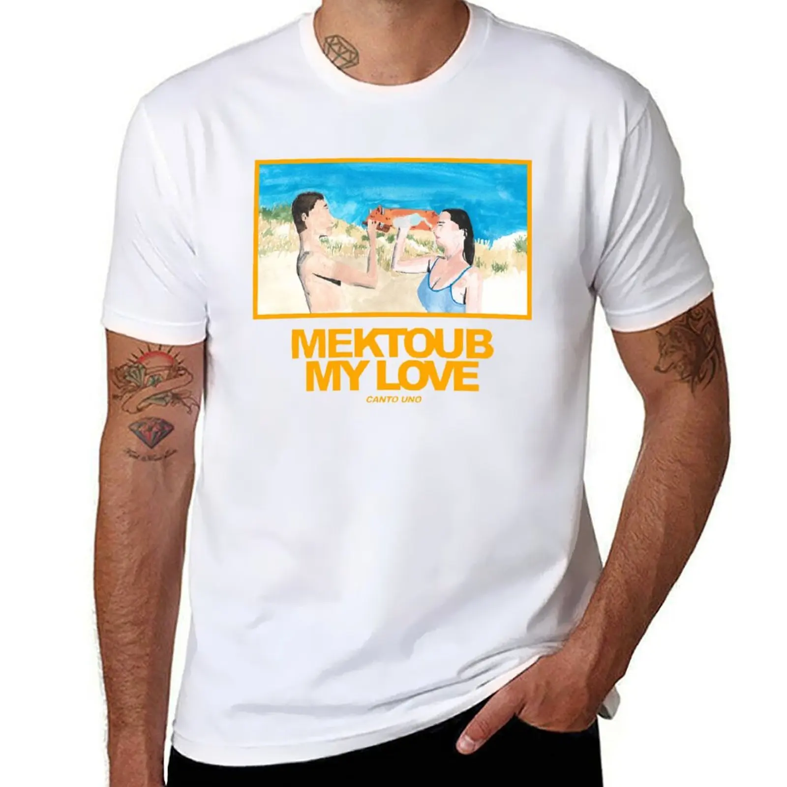 

Mektoub My Love T-Shirt man t shirts high quality luxury brand t shirt custom print t shirts designer T-shirt