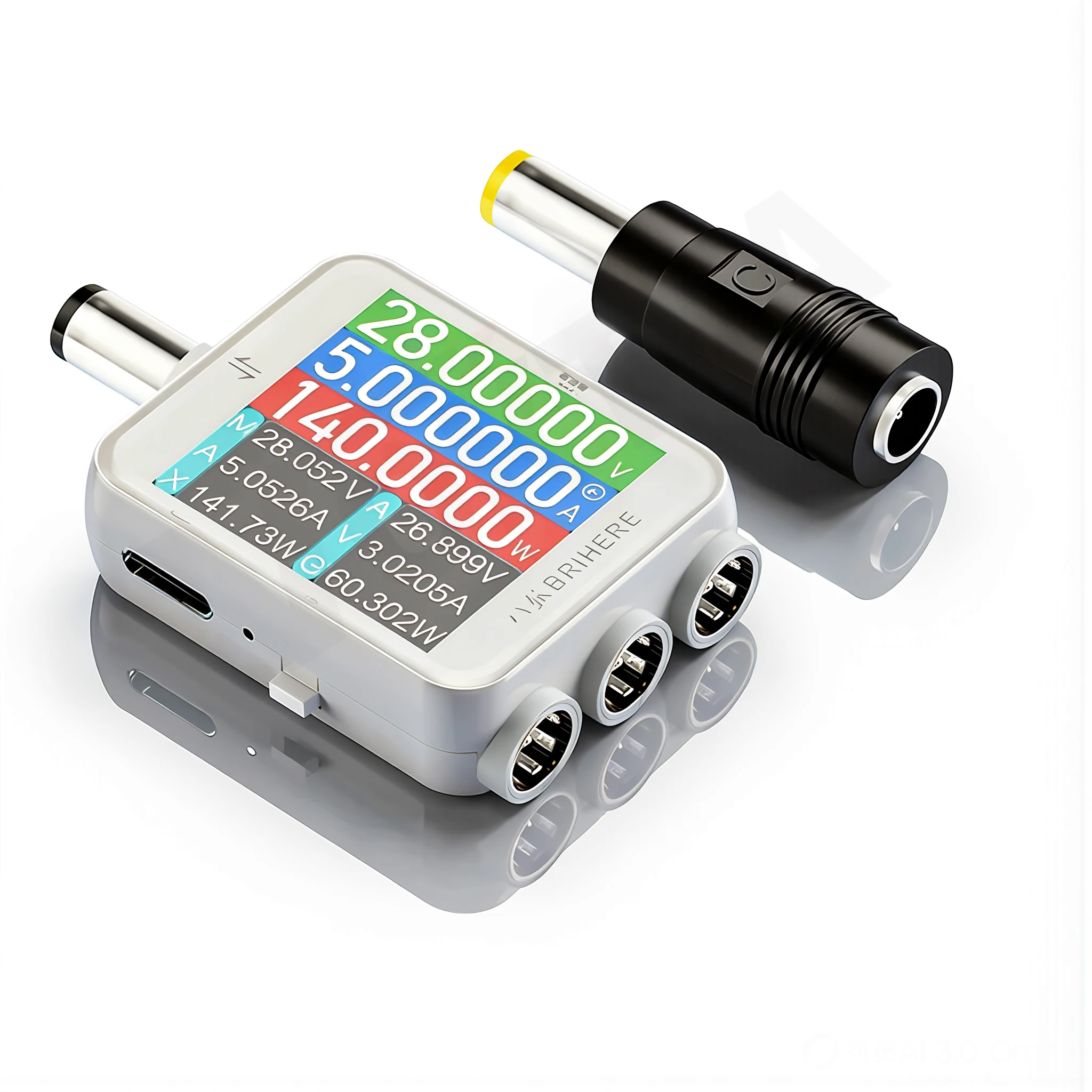 Image of B50 Hochpräzisions-Tester 4,5-80V 600W Digitales Display Voltmeter Amperemeter Wattmeter DC Strom Spannung Leistung DC5.5 Anschluss-Tester