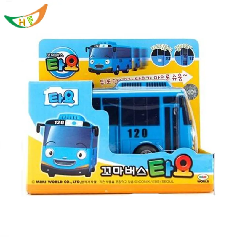 Hot 1:38 scale model oyuncak car children miniature tayo bus mini plastic baby toy little tayo rani rogi gani bus Christmas gift