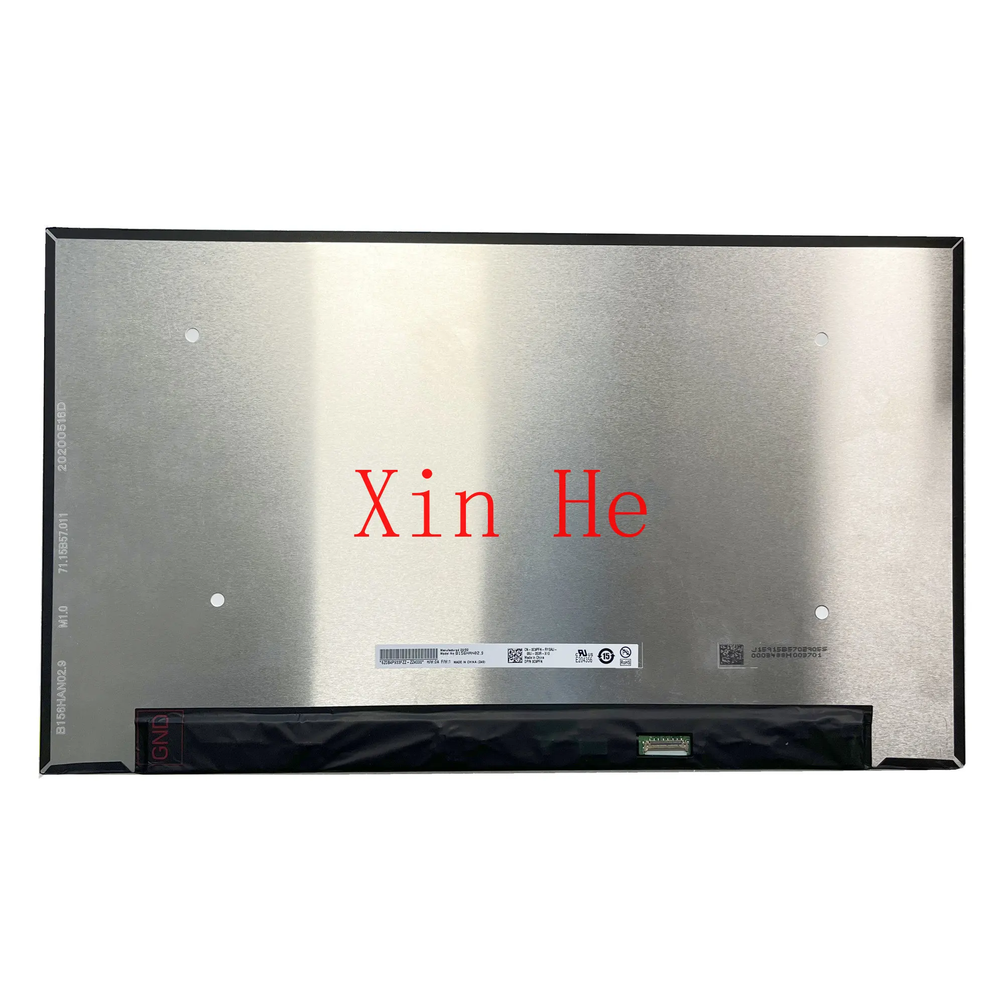 15.6'' Laptop LCD Screen B156HAN02.9 fit N156HCE-G72 NV156FHM-N4W NV156FHM-N6B 1920*1080 EDP 30 Pins 0.4 mm