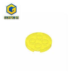 Gobricks GDS-21072 Tile, Round 3 x 3 compatible with lego 67095 pieces of children's toys Technical Modified