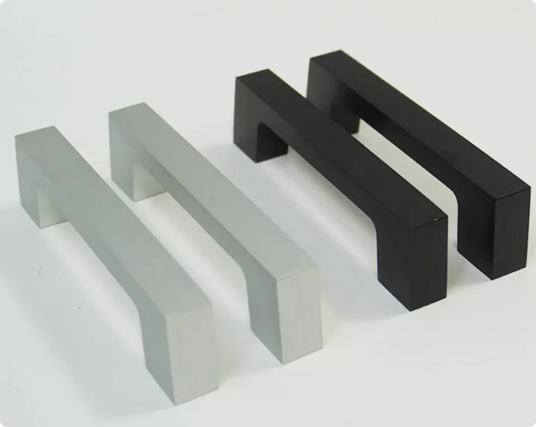 YR/ 100 مم مقبض من سبائك الألومنيوم بالكامل - لهيكل أمبير الطاقة وحاويات الأدوات والمعدات؛ ملحق مقبض الألومنيوم