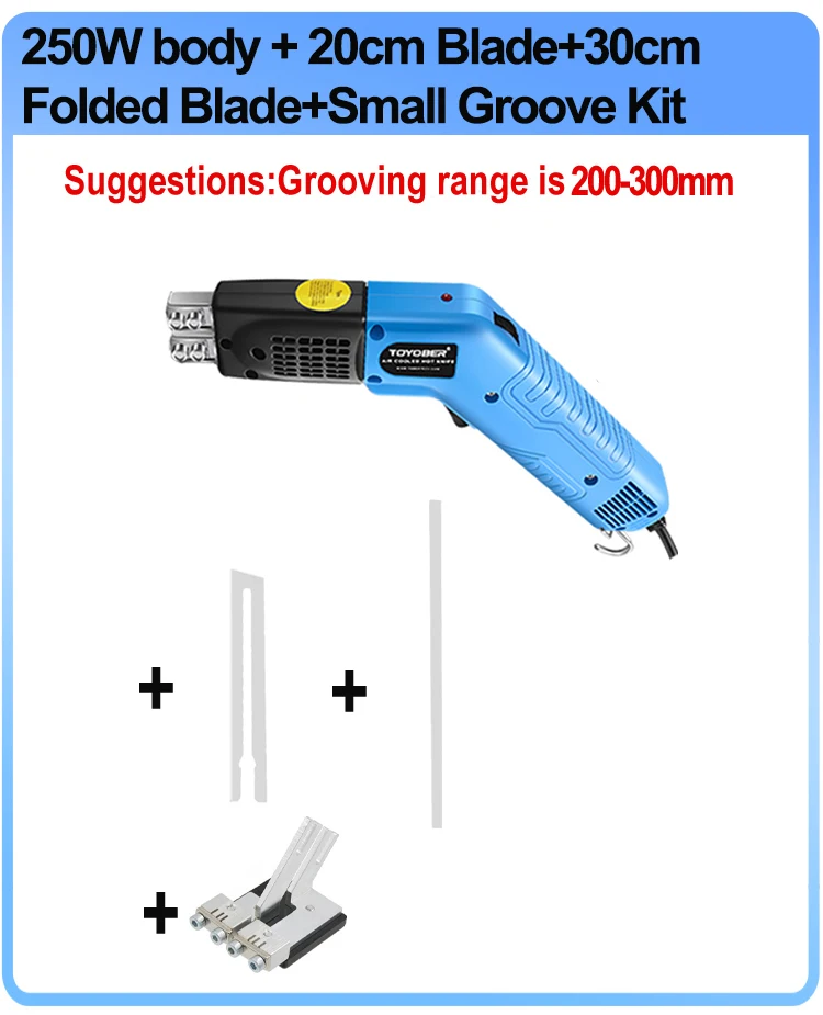 Air Cool Hot Knife Foam Cutter Tool Machine Steken Groef Piepschuim Polystyreen Stof Touw Cutter Elektrische Verwarming Heet Mes