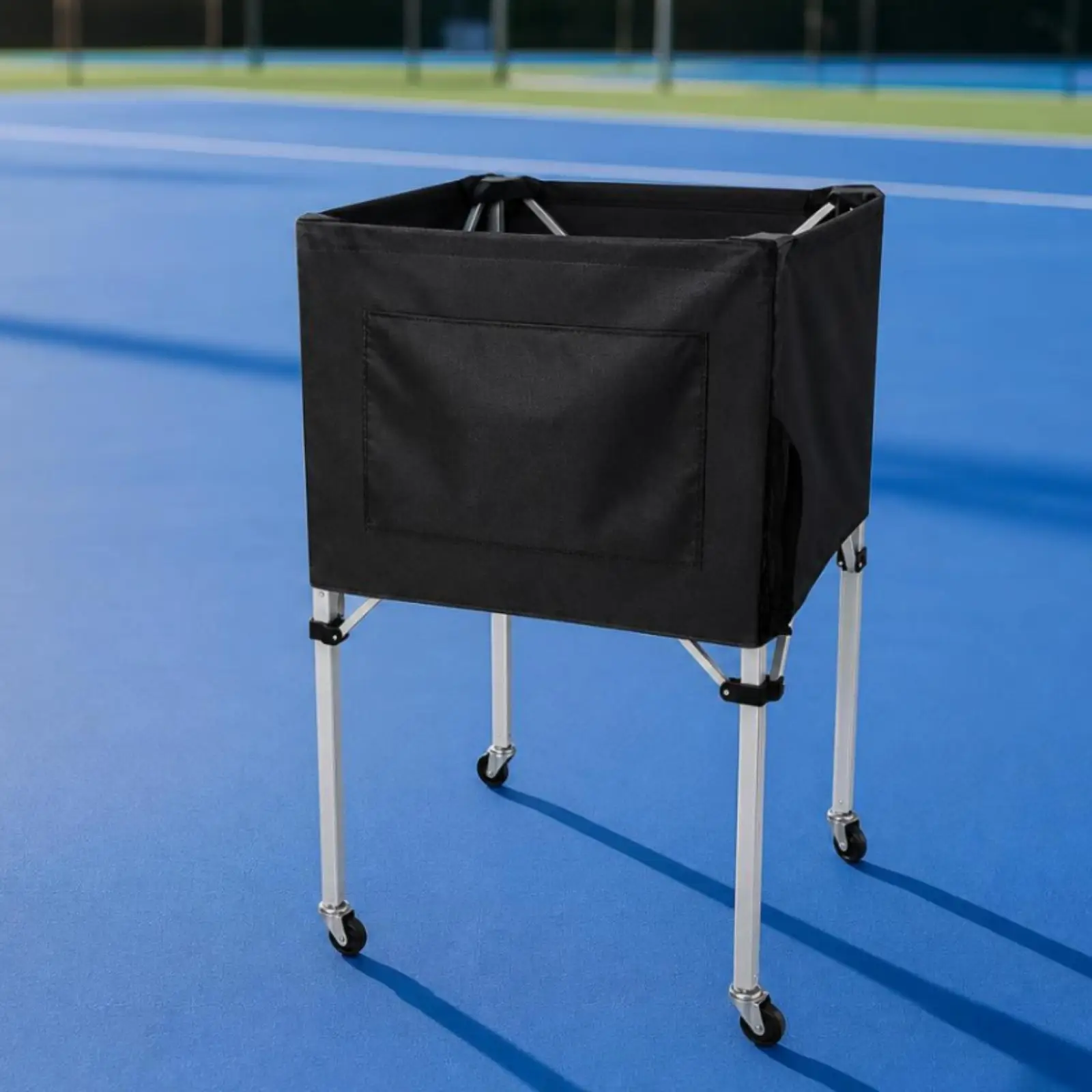 Chariot de rangement pliable pour balles, chariot pliable pour équipement sportif, organisateur pour entraîneurs, gymnases et séances d'entraînement