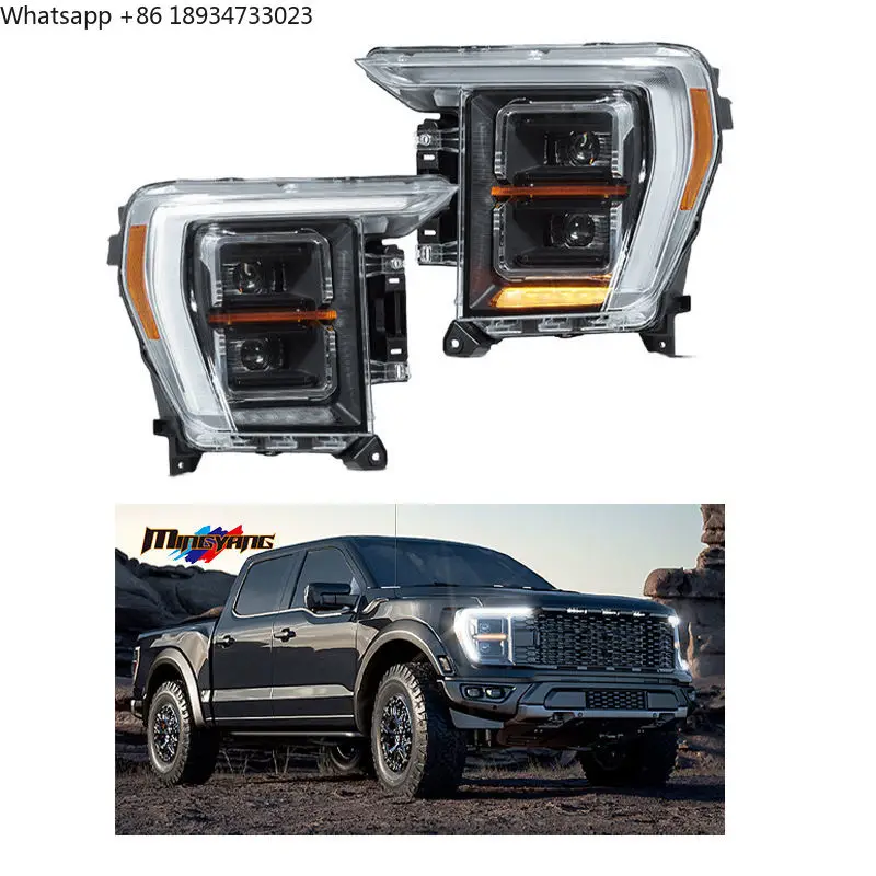 

New Arrival Head Light Lamp Headlamps for FORD F150 US Led Lens Light Headlight 2021-up