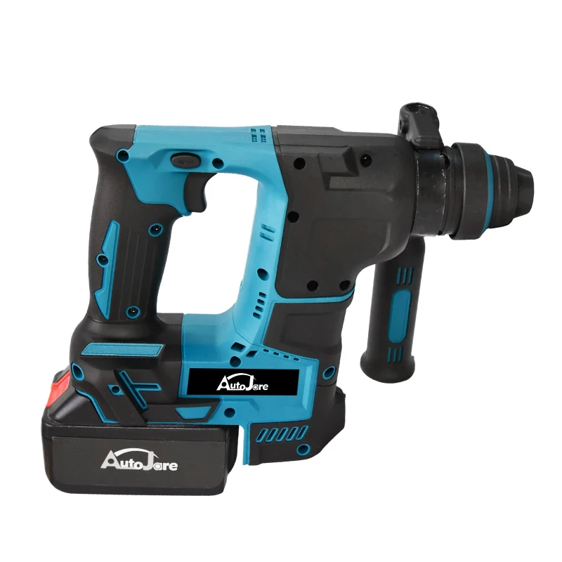 High-Power Cordless 21V 1300W Dual-Purpose Battery-Powered Electric Drill Metal Processing Machinery Rotary Hammer