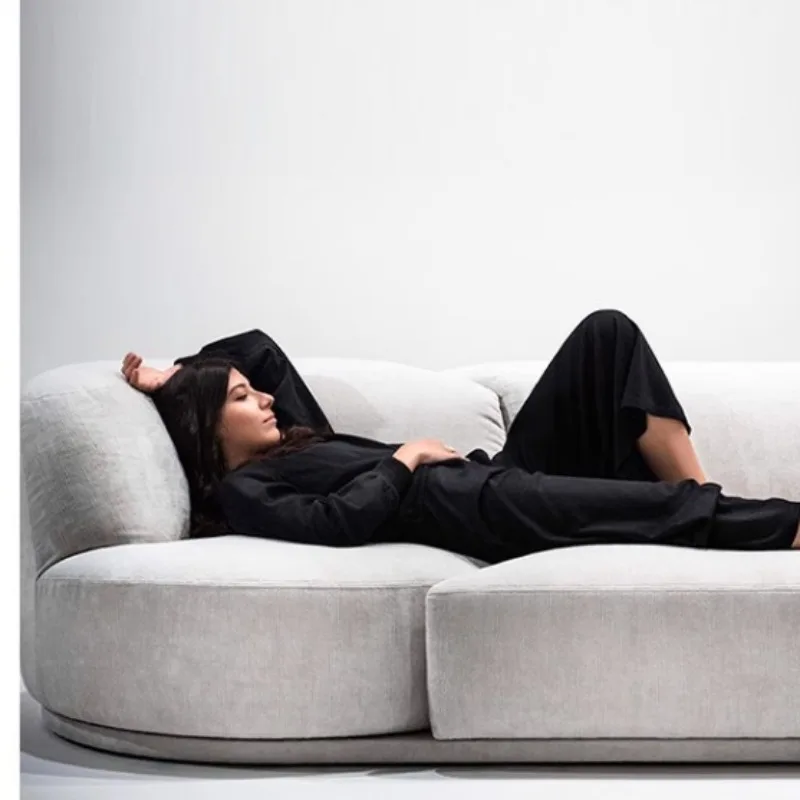 Italian Modern Simple Fashion Studio Modern Simple Beauty Salon Villa Area Large Flat Floor Clothing Store Sofa