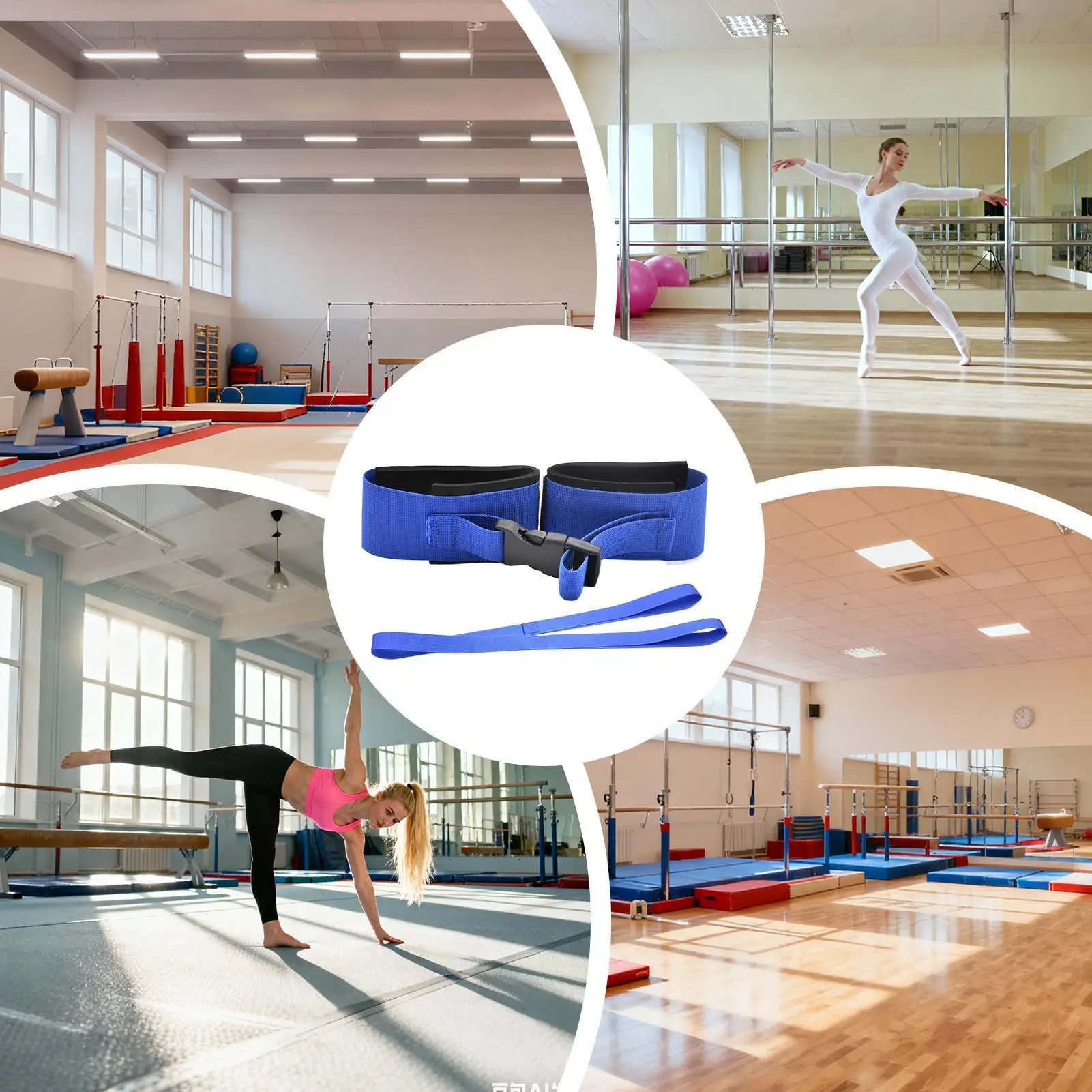 

Эспандеры для гимнастики, эластичное регулируемое поддерживающее оборудование, эластичный растягивающийся ремень для йоги для семьи, друзей, прыжки для йоги