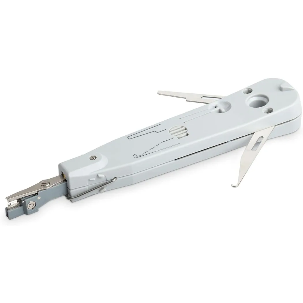 Punch Down Tool 110 Wire Cutter Knife Telecom Pliers For Rj45 Keystone Jack Network Cable Telephone Module Patch Panel