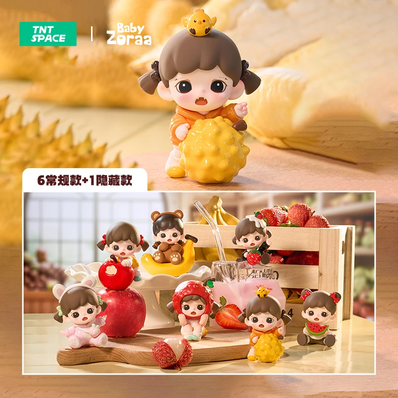 TNTSPACE Baby Zoraa I love to eat fruit fruit mini series blind box tide play gift trend new products Kids Gifts