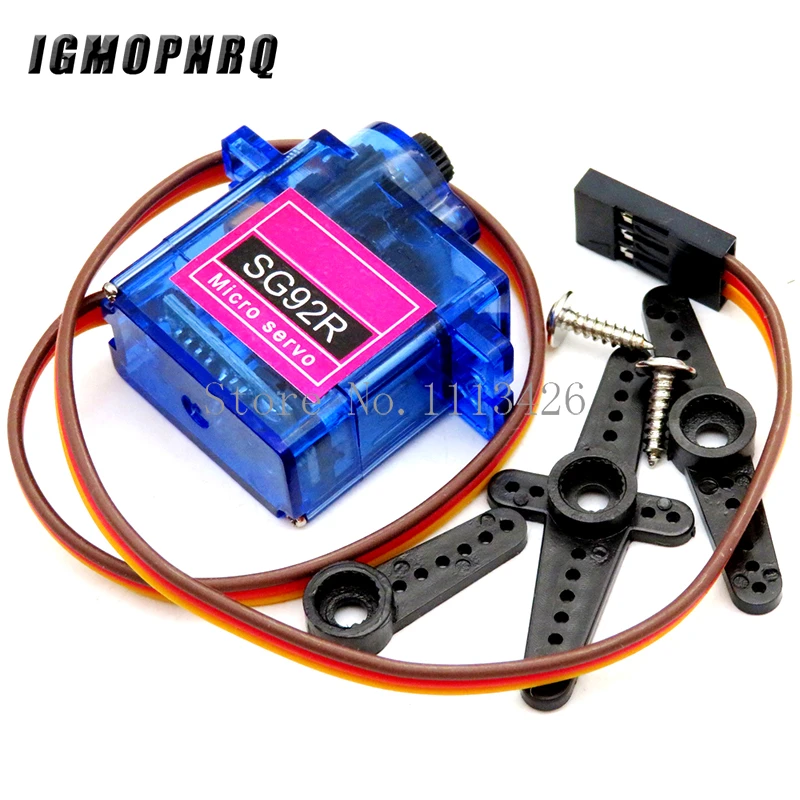 Rc Mini Micro Classic servos SG92R Blue 180 Degree for RC Planes Fixed Wing Aircraft Model Telecontro