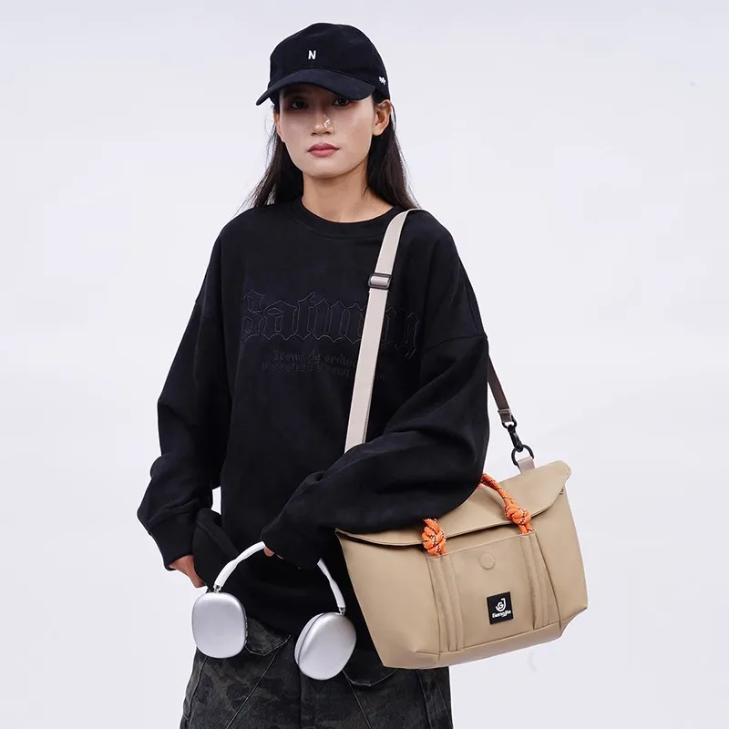 

Большая вместительная сумка для хранения на одно плечо, портативная большая сумка через плечо, дорожная сумка, модная универсальная сумка для отдыха