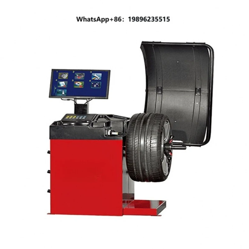 Professional Top-range Car Wheel Balancer with Video and Positioning 1g Accuracy 65kg Capacity UB1080