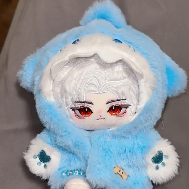 20cm Anime juego amor y espacio profundo Sylus Kawaii Cosplay cuerpo  muñeca  algodón con esqueleto colección  Fans  dibujos ani