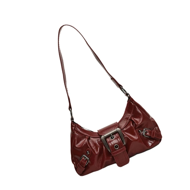 Fashionable Armpit Bag With Large Capacity PU Leather Shoulder Bags Casual Underarm Purse For Various Social Event