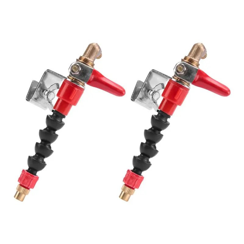A93E-2Pcs Dust Remover Water Sprayer System Nozzle Coolant Sprayer Dust-Proof Sprayer For Brick Tile Cutting Machine Angle Grind