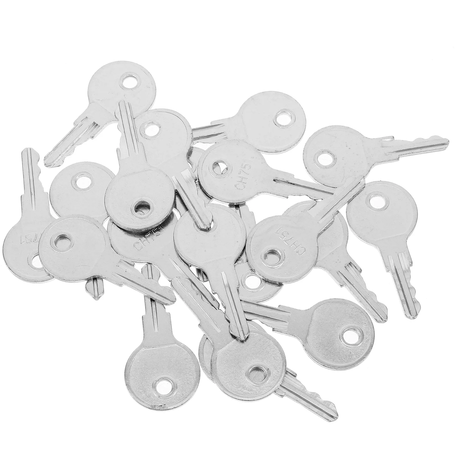 

20Pcs Ch751 Rv Trailer Universal Replacement Keys Heavy Duty for Camper Door Lock Storage Cabinet Toolbox Side Box Utility Cart