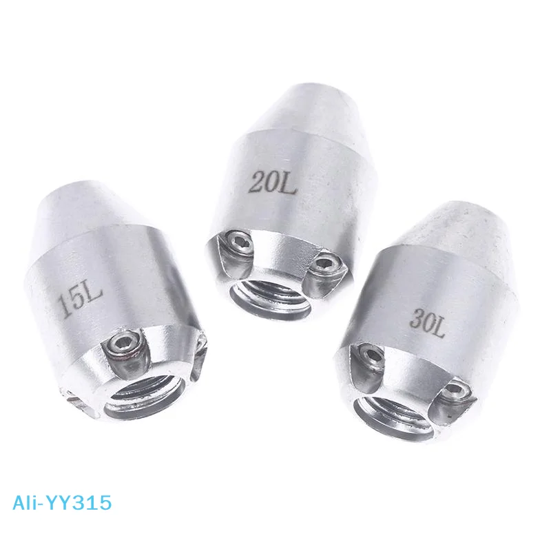 

【Y】1/4 "комплект насадок для канализационных форсунок из нержавеющей стали, аксессуары для мойки высокого давления, насадка для канализационных форсунок на 5000 фунтов на квадратный дюйм