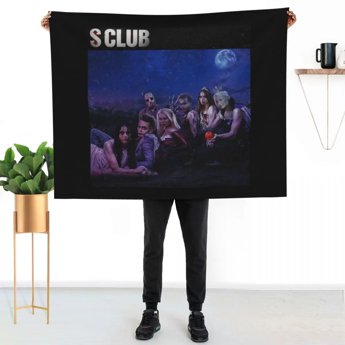 S Club Slayers - S Club 7 Throw Blanket Luxury Brand Loose Beach Sofa Blankets
