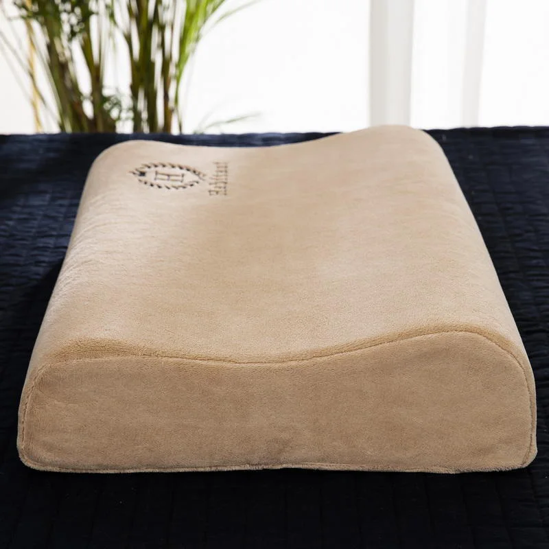 Rebound Memory Foam Contour Protector Winter Latex Pillowcase Pillow Cover Winter Warm Zippered