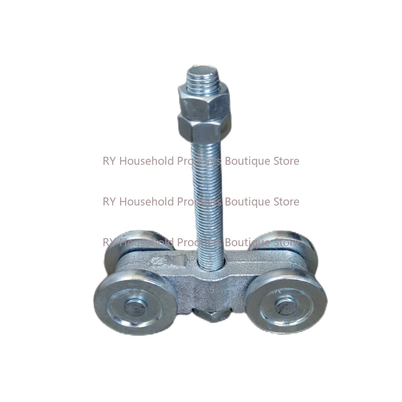 Sliding Door Pulley Sliding Door Hanger Slide Rail Cast Steel Plus Major Track Wheel Load-bearing 1000KG Hanger