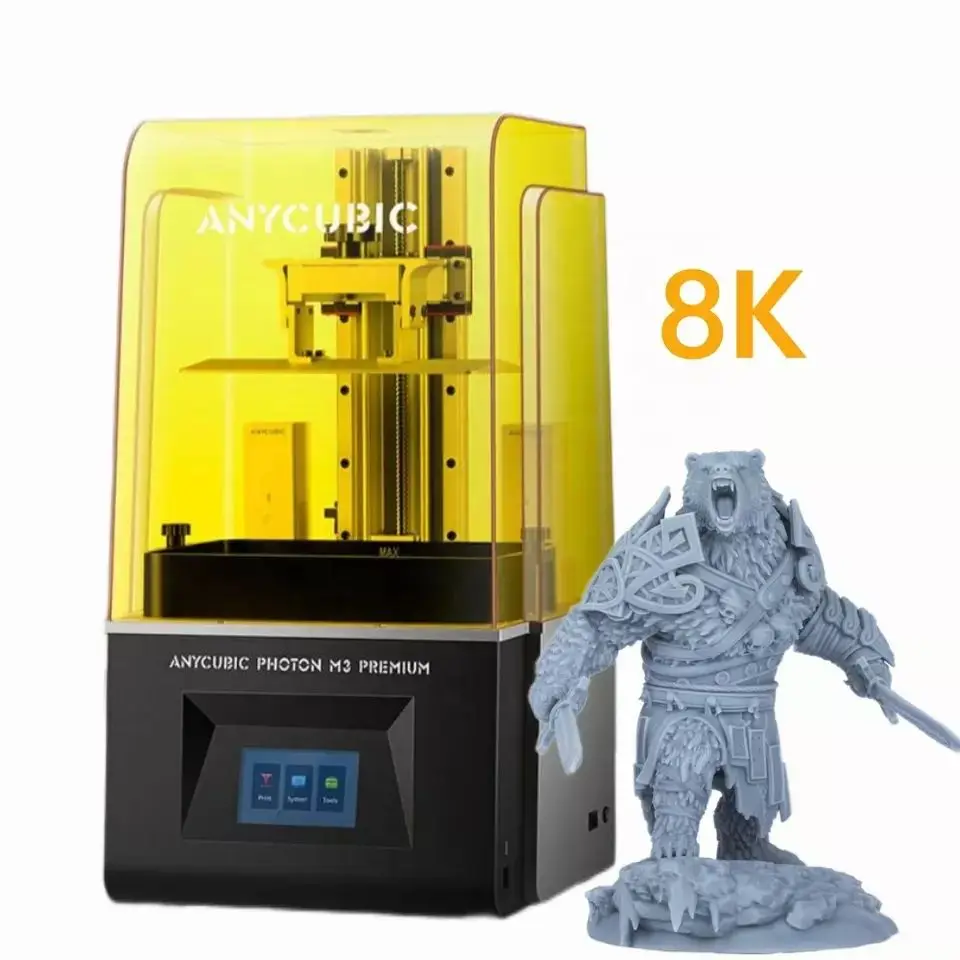 ANYCUBIC M3 Premium 8k High Precision Semi-automatic LCD 3d printer 250*123*219 mm print size