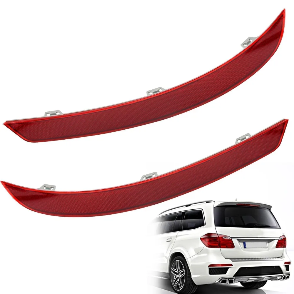 

For 2013-2019 Mercedes-Benz GL350/450/550/63 AMG GLS450/550/63 AMG (X166) Rear Bumper Reflector 1668200374 1668200474