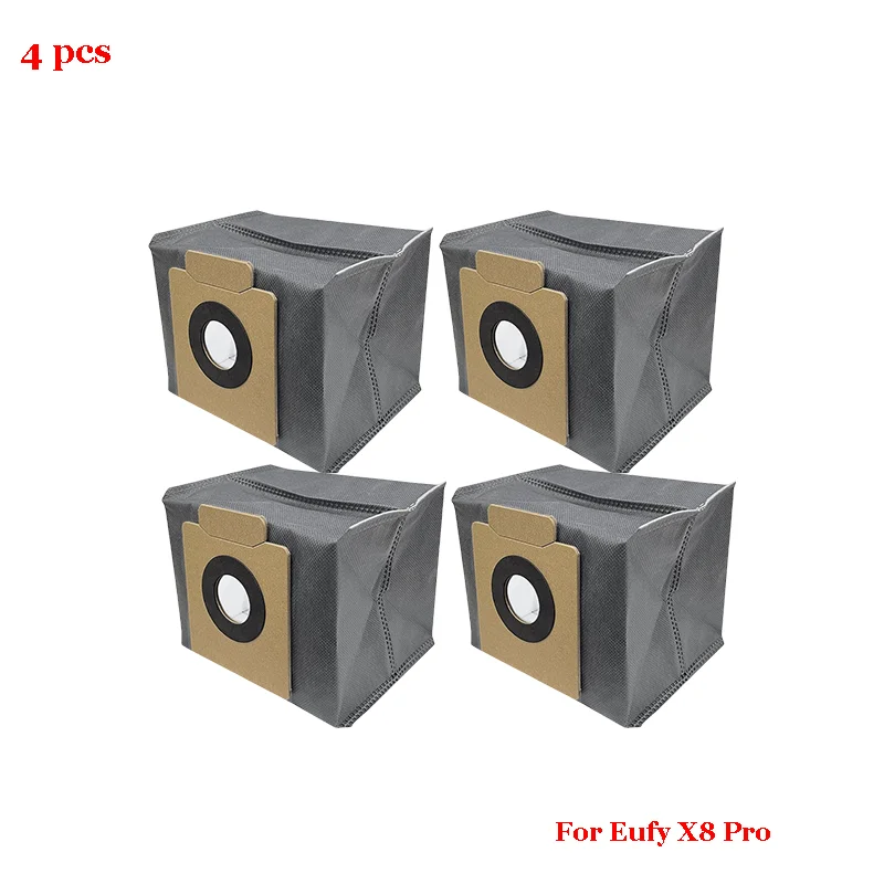 Voor Eufy X8 Pro Robot Zijborstel Hepa Filters Mop Doeken Mop Doek Rag Stofzak Stofzuiger Onderdelen Vervanging Accessoires