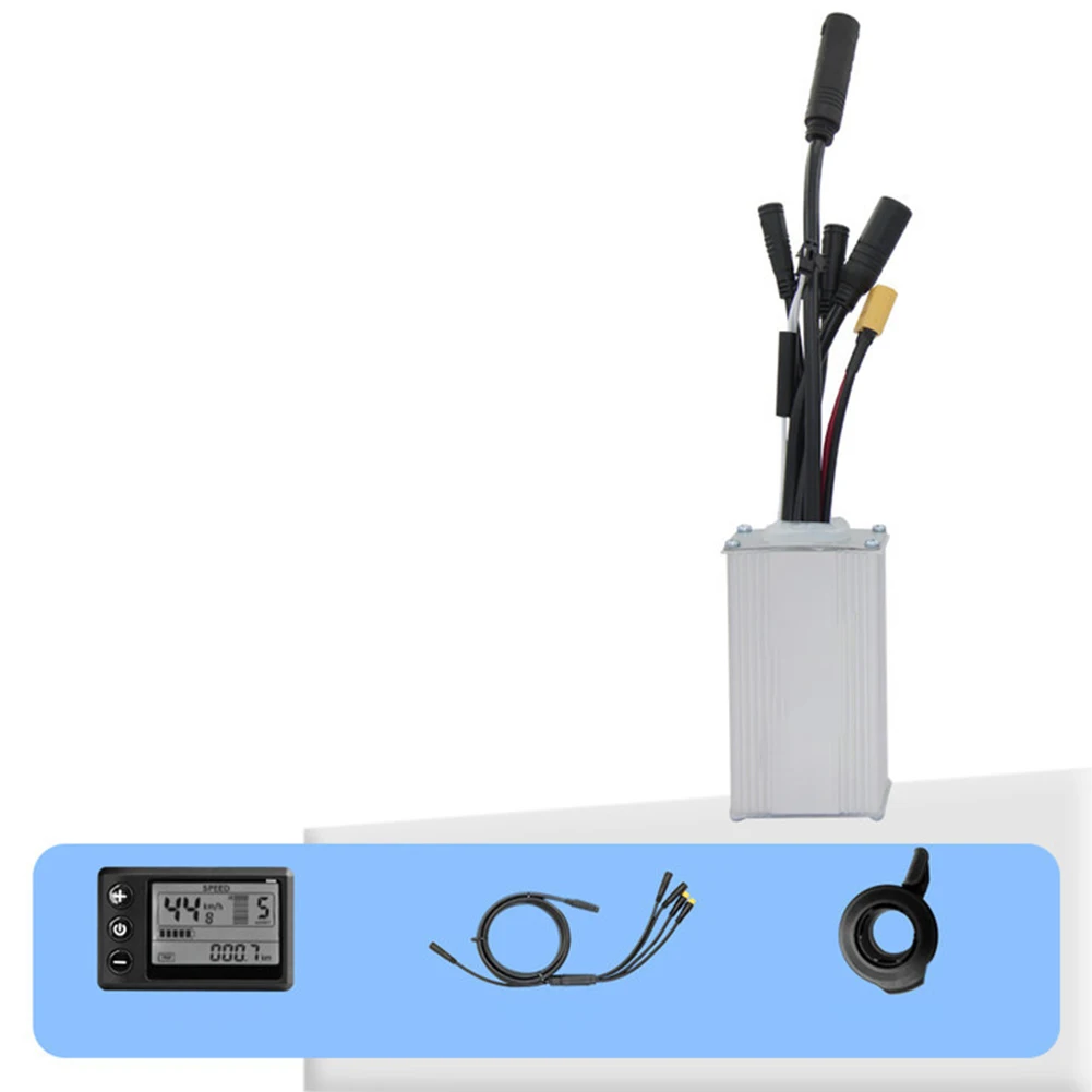 

Для руля 22,2 мм, 24 В, 36 В, 48 В, комплект контроллера бесщеточного двигателя, подходит для руля 22,2 мм, в комплект входит кабель 1T5