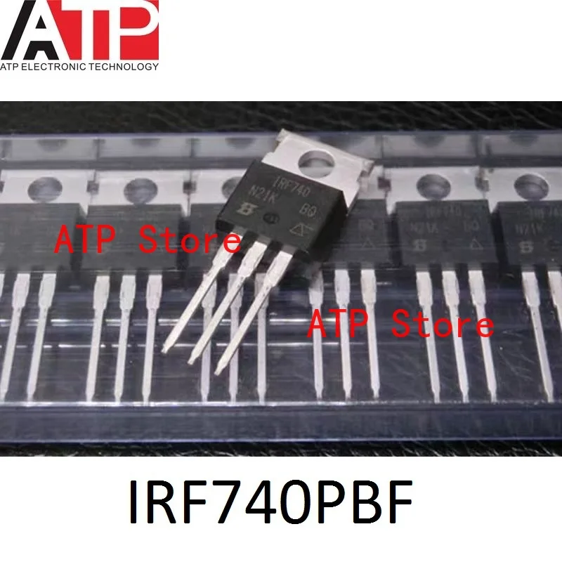 

50 шт./лот, 100% новый оригинальный транзистор IRF740 IRF740PBF IRF840 IRF840PBF TO-220 MOSFET N-CH
