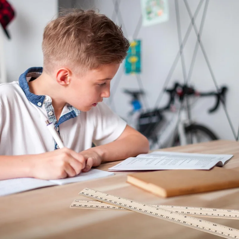 20 peças régua de madeira de 12 polegadas - réguas de medição de 2 escalas com centímetros e polegadas crianças adultos estudantes suprimentos - 30