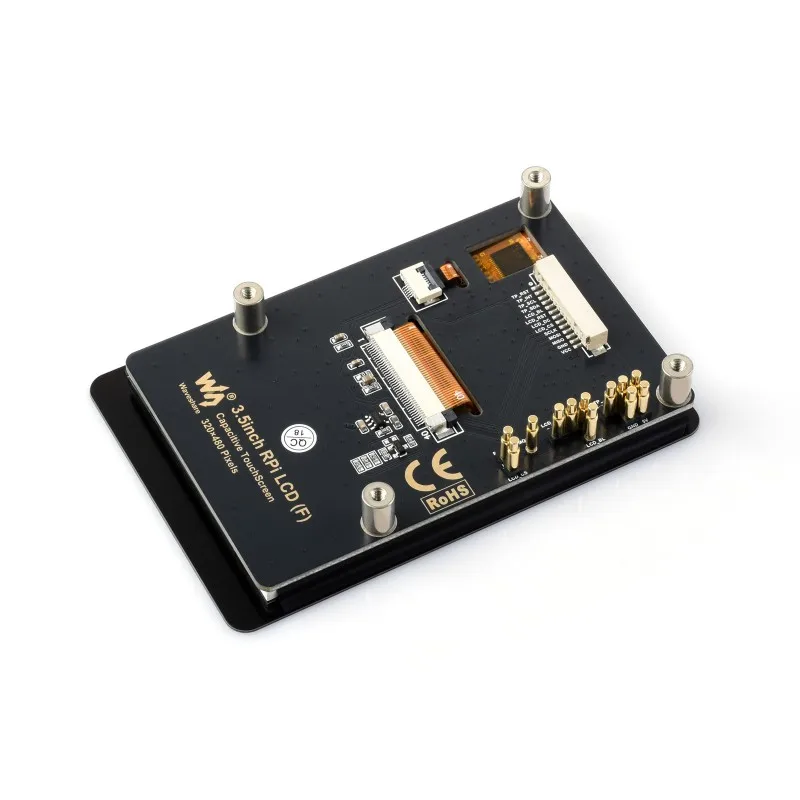 3.5inch Capacitive Touch Display For Raspberry Pi 320x480 IPS LCD 5 Point Touch Screen Toughened Glass Panel Immersion Gold Proc