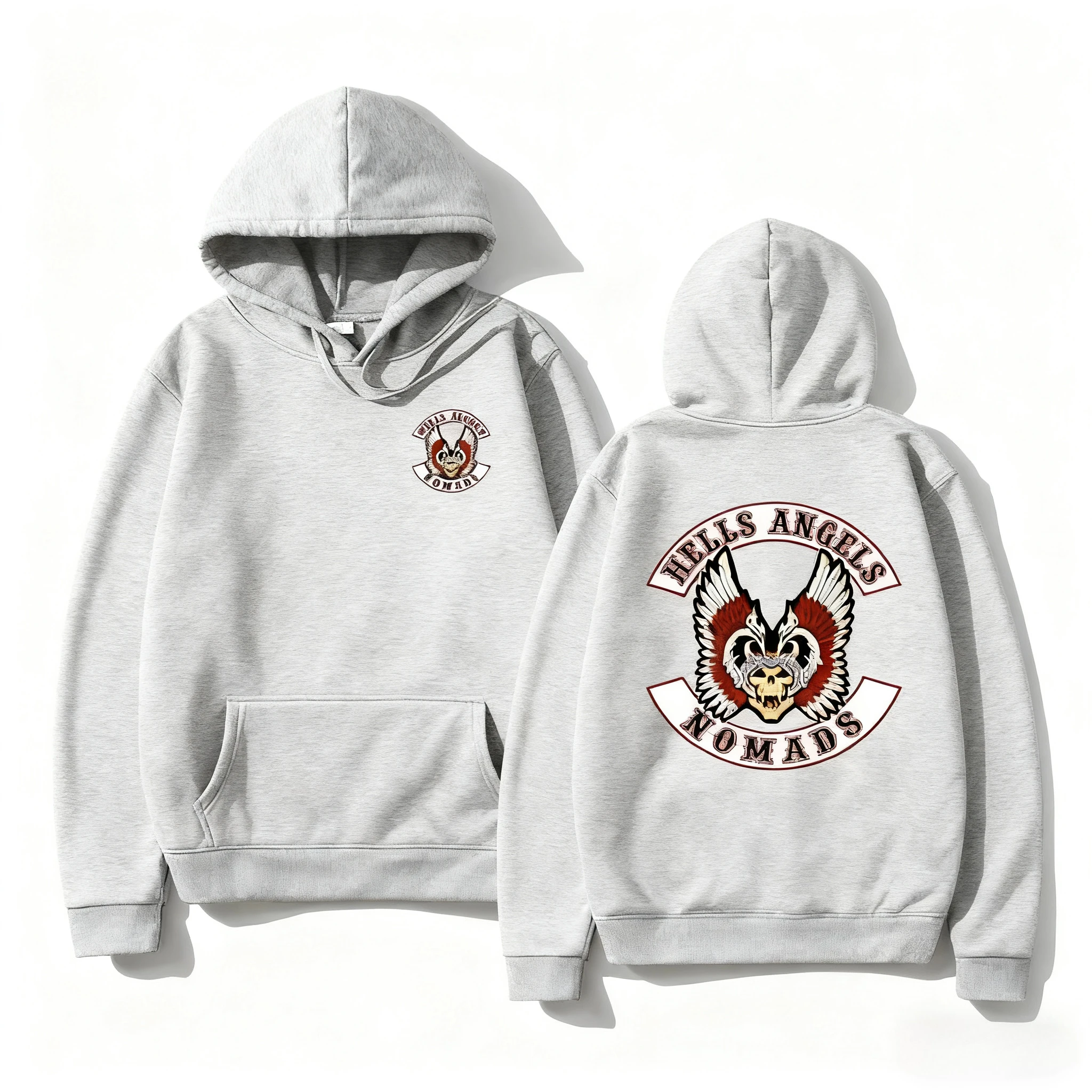 Hells Angels Brotherhood Motorclub Vintage Hoodie New Men Women Sweatshirt Unisex Streetwear Hip Hop Autumn Winter Tops Clothes
