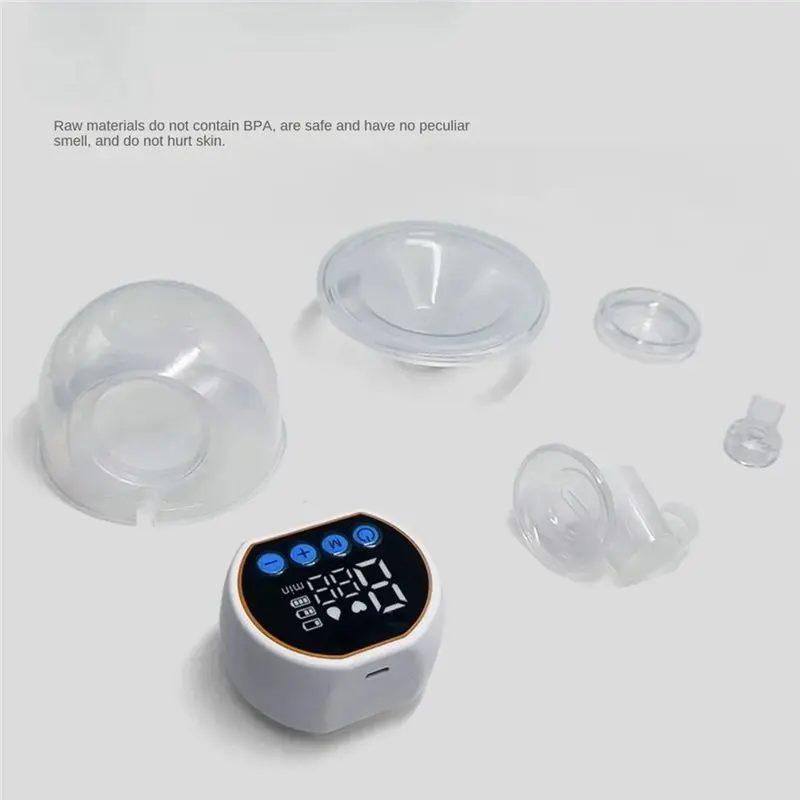 【CHRISTMAS 】USB Charging Wearable Intelligent Sucker Silent High Suction Electric Breast Sucker For Traveling Accessories