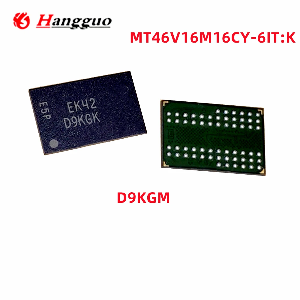 5PCS/Lot Original MT46V16M16CY-6IT:K Mark D9KGM IC Chip