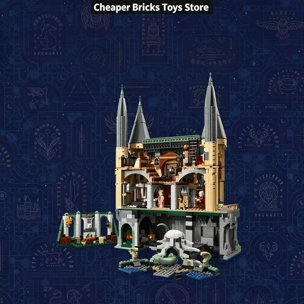 2026 New European Castle Street View Architectural Style Toy, Suitable for Home Living Room Decoration and Holiday Gift Giving.