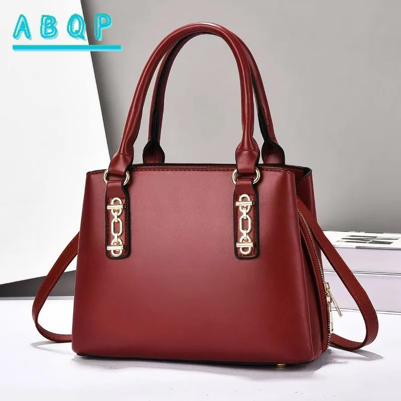 

Women's Handbag Luxury Brand Solid Color Fashion Women's Shoulder Crossbody Bag Large Capacity Casual Women's Bag High Quality