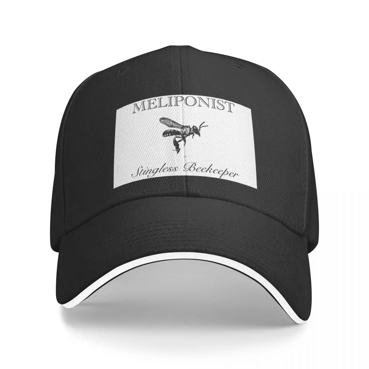 Meliponist Stingless Beekeeper Baseball Cap black Sunscreen New Hat Men Luxury Brand Women's