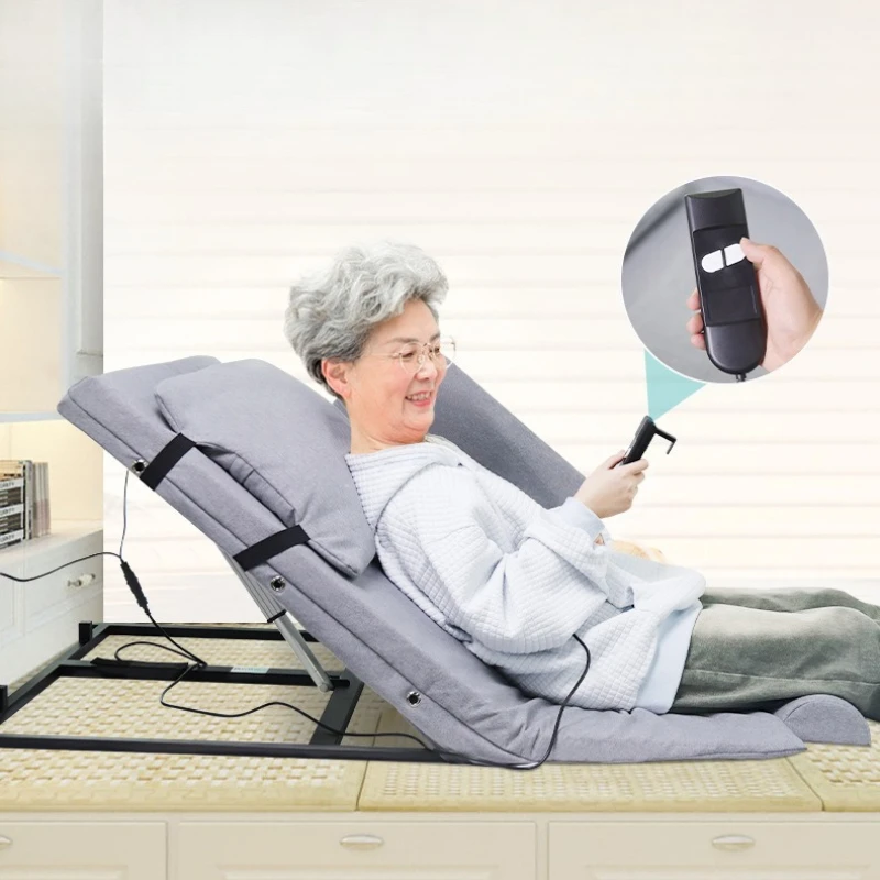 

‌Electric Sitting Aid for Elderly,Automatic Backrest Lifter,Remote Control Bed Assist,Heavy Duty No-Installation‌