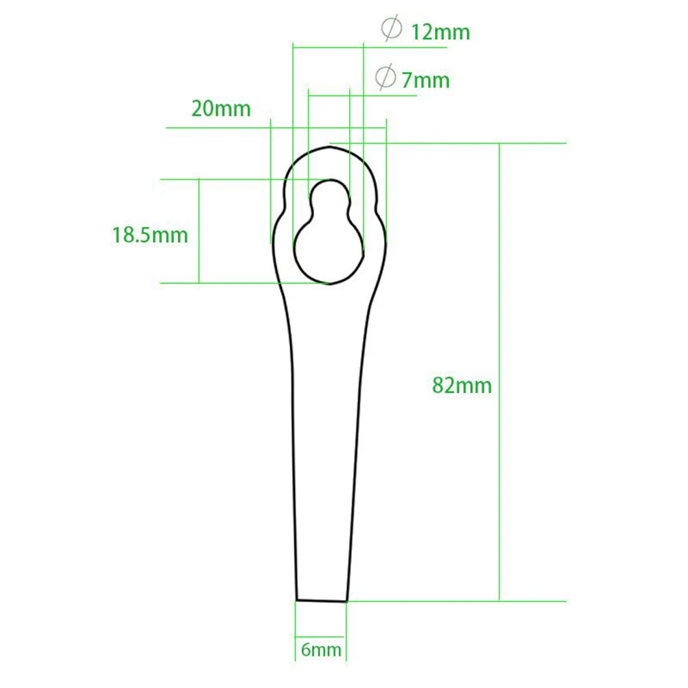 Blades Trimmer Anti-rust Garden Accessory Replacement Spring Steel Stainless Steel Trimmers Garden Scenes Lawn Mower