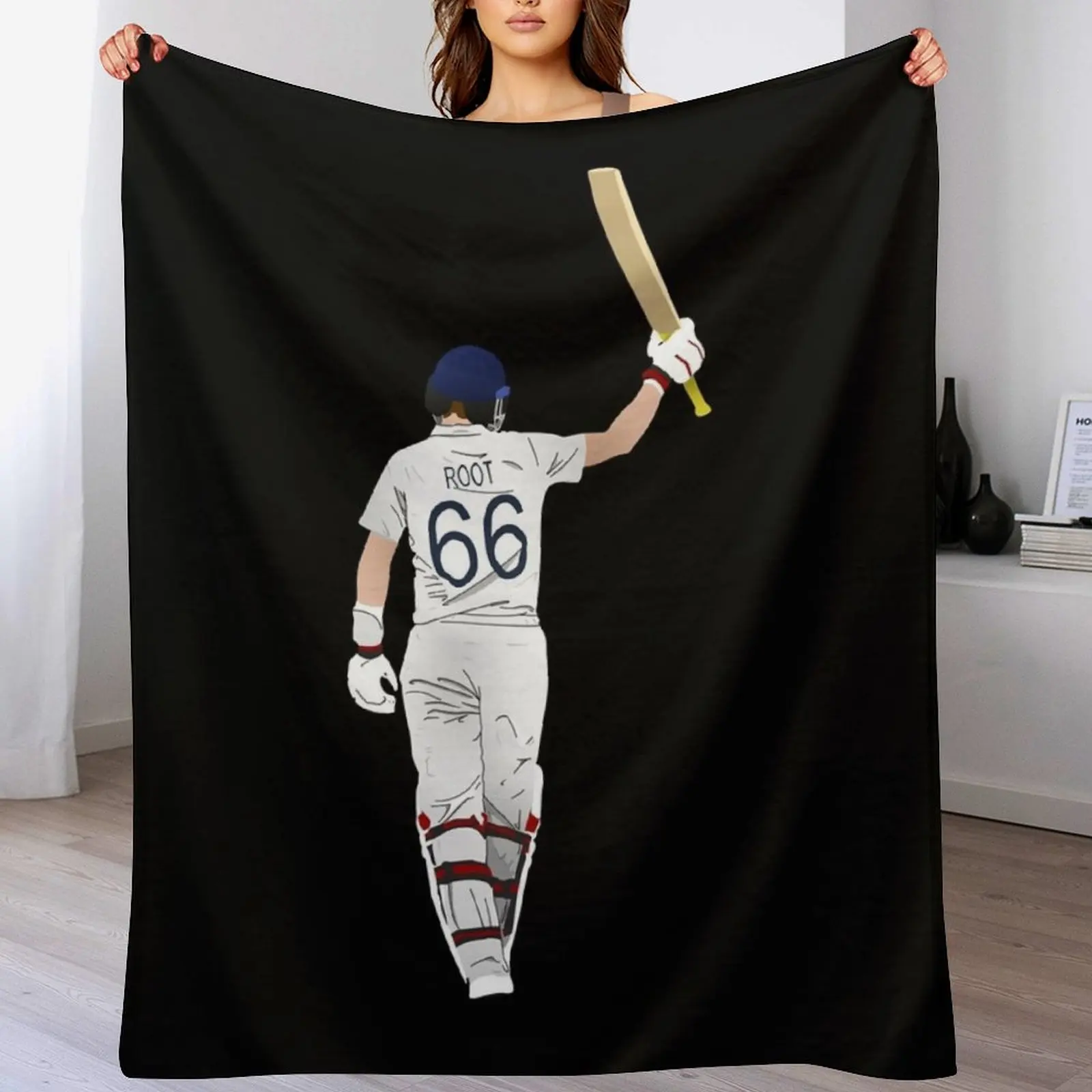 Joe Root Century Classic T-Shirt.png Throw Blanket Warm Flannel Blanket for Couch Chair Bedroom