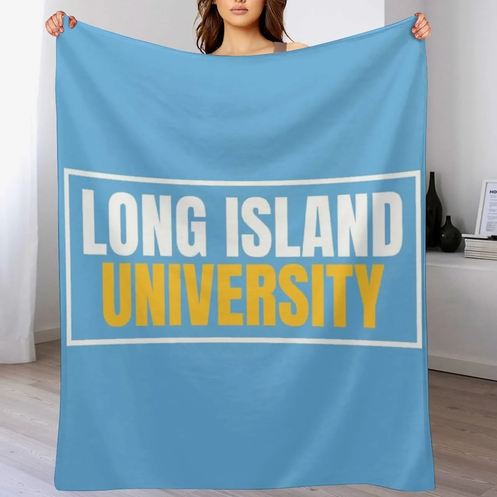 

Long Island University Throw Blanket Soft Plaid Soft Beds sofa bed Vintage Blankets
